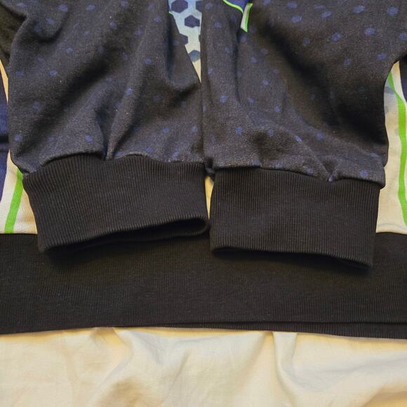 Dries Van Noten Size M Hax Cotton Blue Sweatshirt Graphic Print Style SS23 - Picture 7 of 11